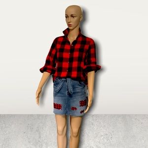 GIANNI BINI DENIM MINI SKIRT NWT SZ 3